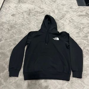 UNISEX BLACK~THE NORTH FACE~BLACK HOODIE
